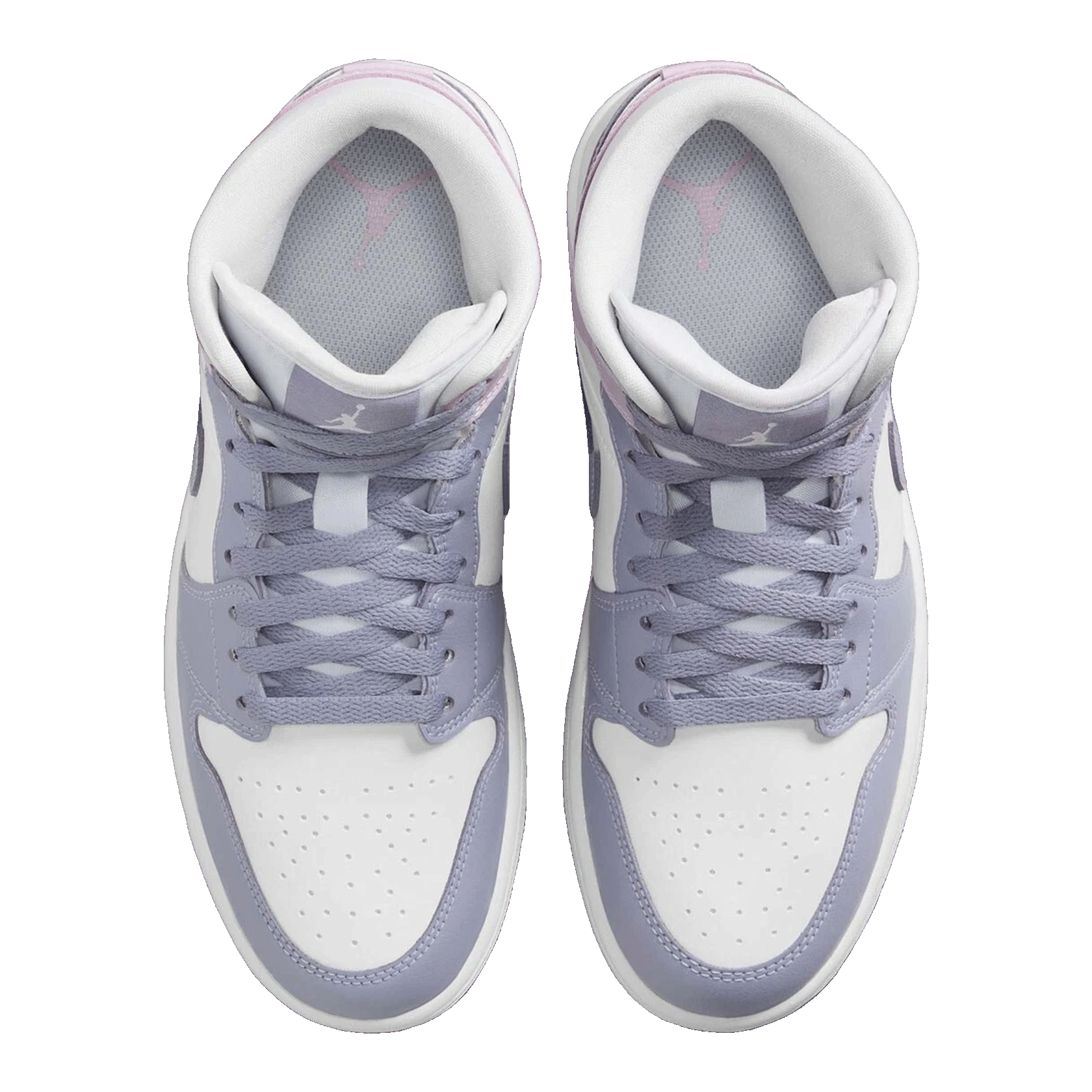 Nike Air Jordan 1 Mid Indigo Haze Doll White (W) Oben