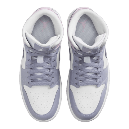 Nike Air Jordan 1 Mid Indigo Haze Doll White (W) Oben