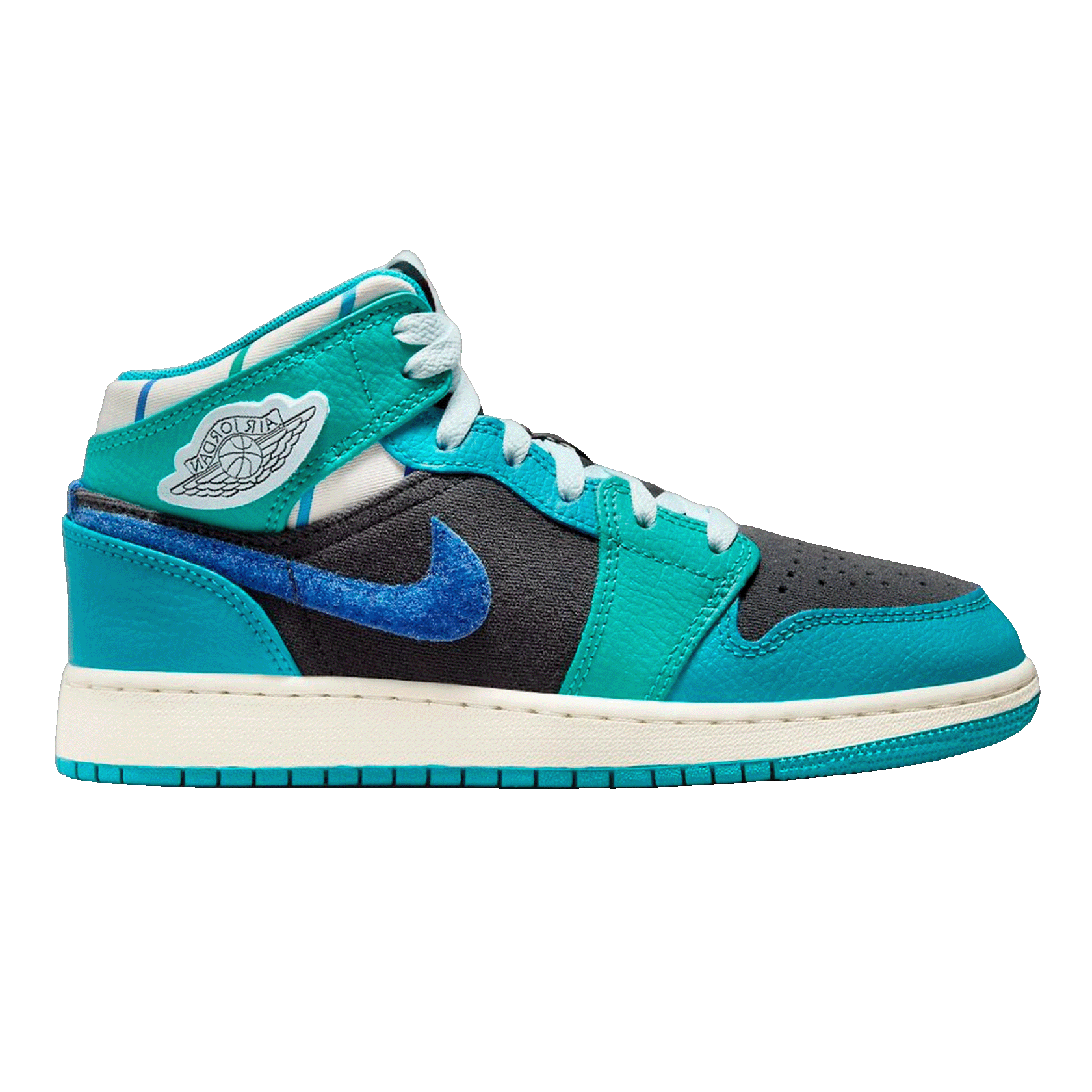 Nike Air Jordan 1 Mid Inspired by the Greatest Aquatone (GS)