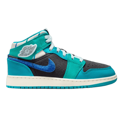 Nike Air Jordan 1 Mid Inspired by the Greatest Aquatone (GS)