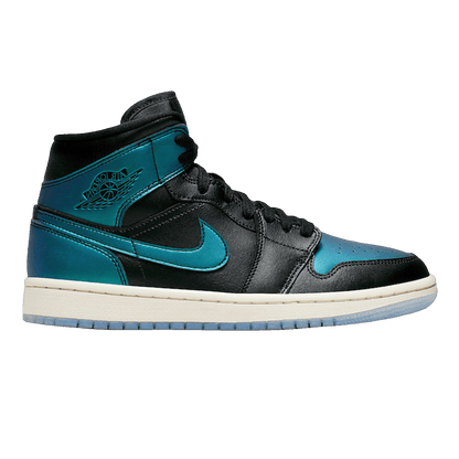 Nike Air Jordan 1 Mid Iridescent Black (W)