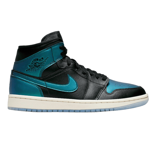 Nike Air Jordan 1 Mid Iridescent Black (W)