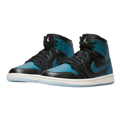 Nike Air Jordan 1 Mid Iridescent Black (W) Side