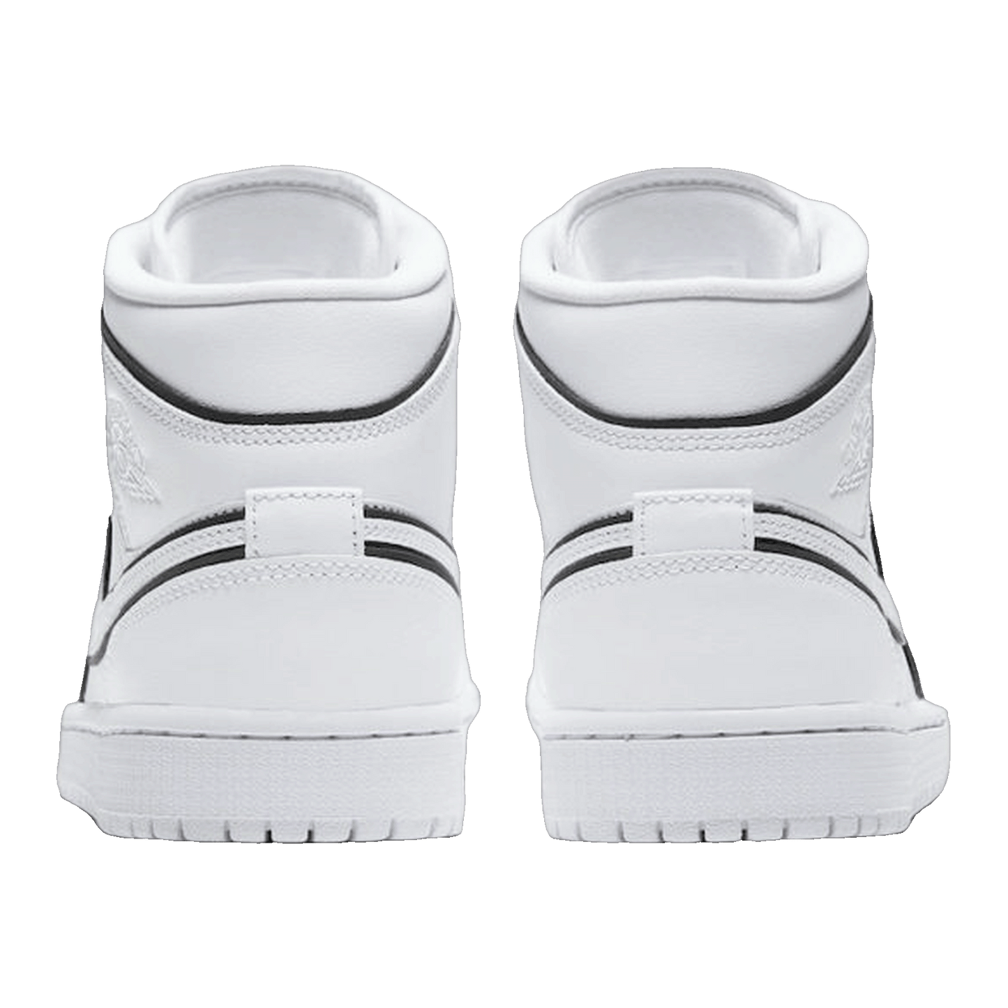 Nike Air Jordan 1 Mid Iridescent Reflective White (W) Back