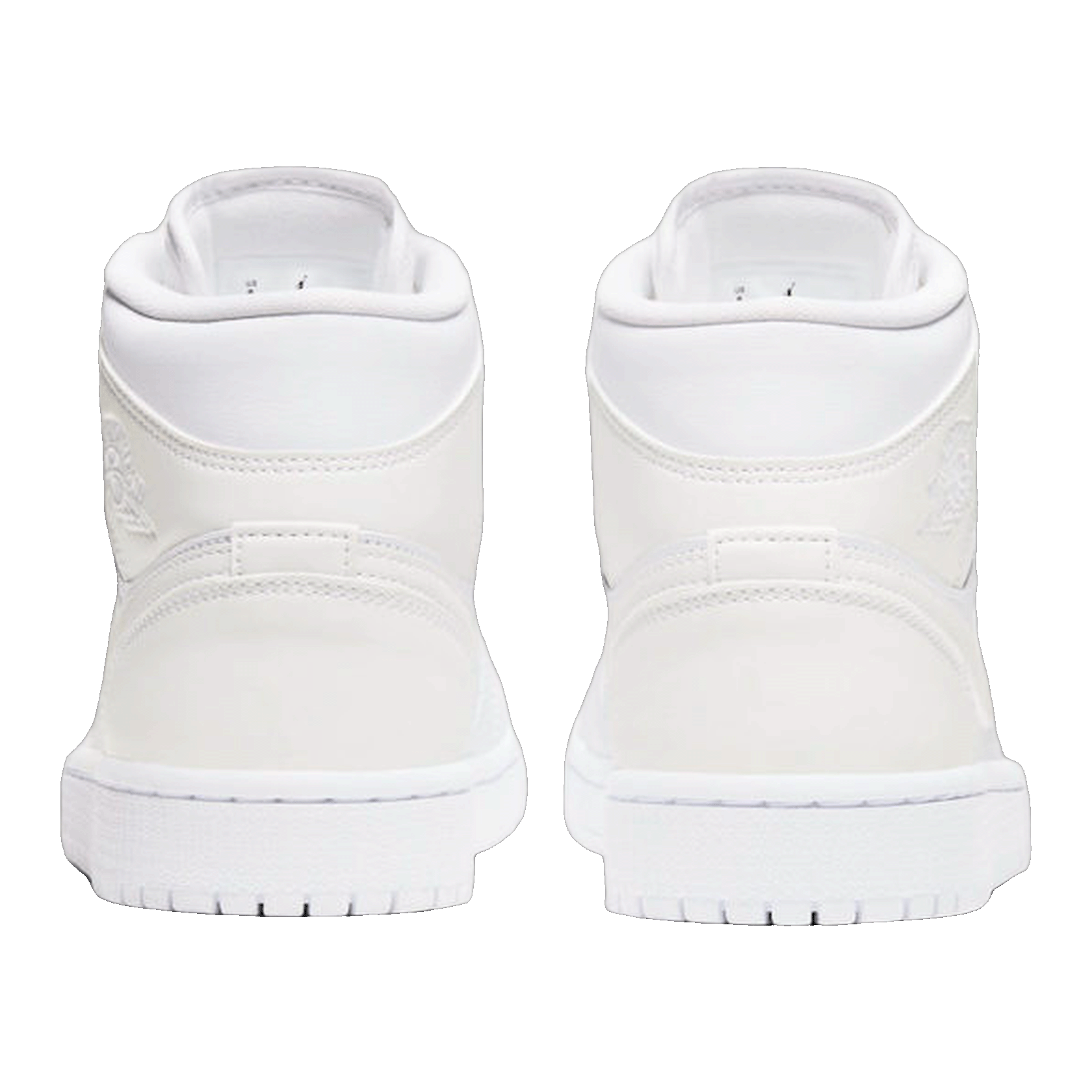 Nike Air Jordan 1 Mid Ivory White (W) Back