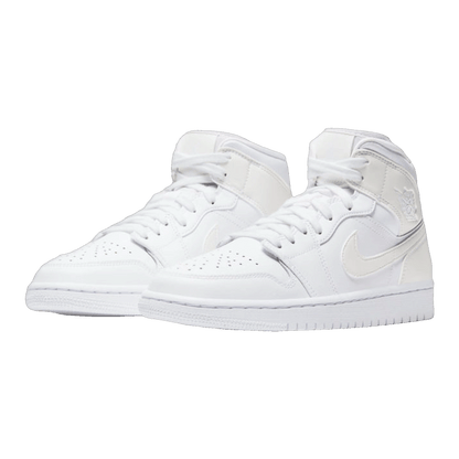Nike Air Jordan 1 Mid Ivory White (W) Side