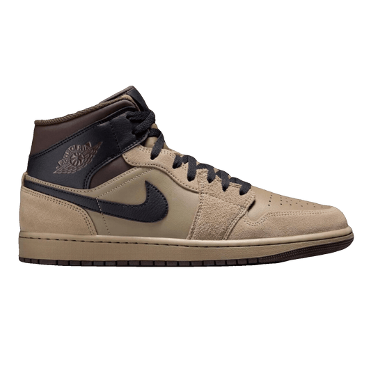 Nike Air Jordan 1 Mid Khaki Baroque Brown