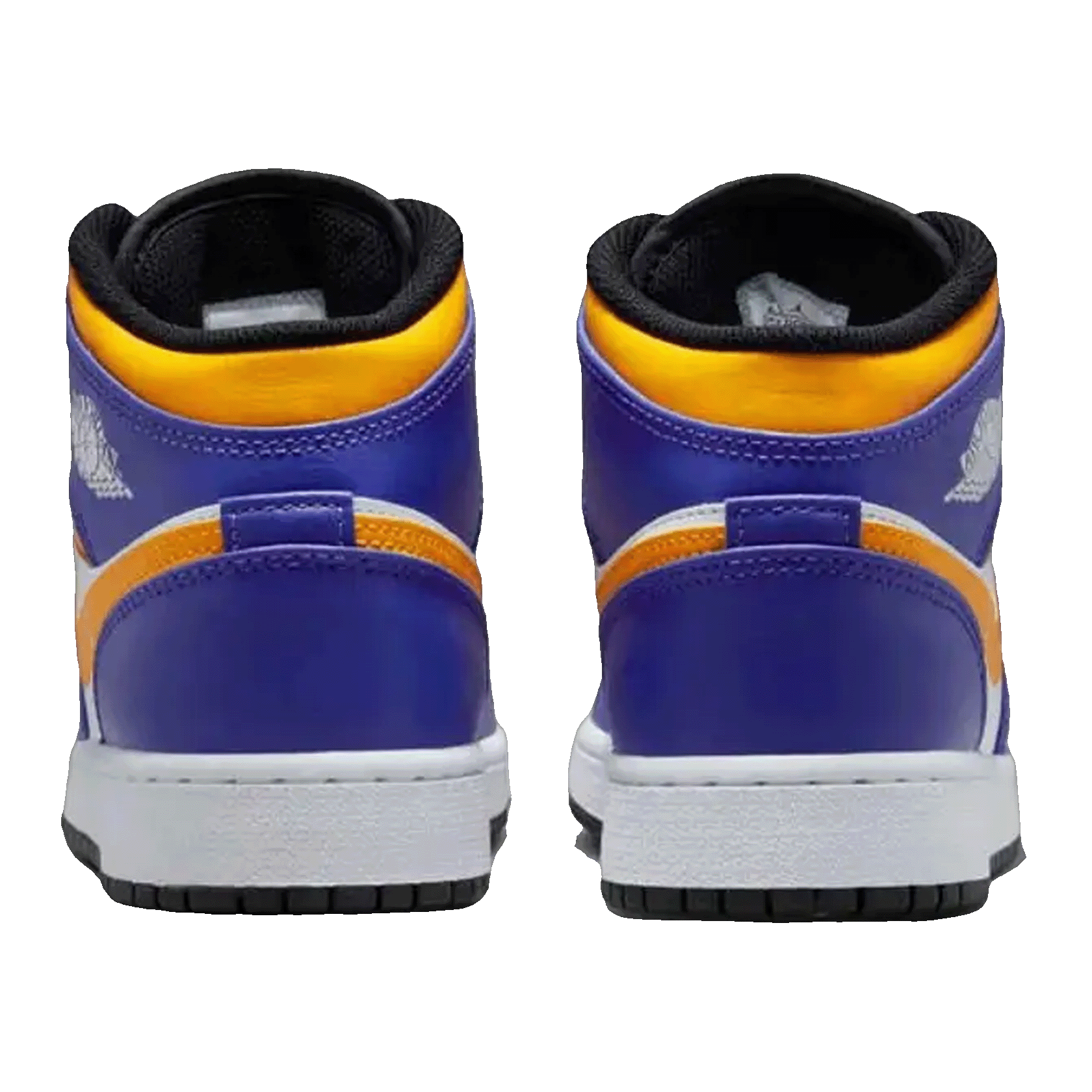 Nike Air Jordan 1 Mid Lakers (2022) (GS) Back