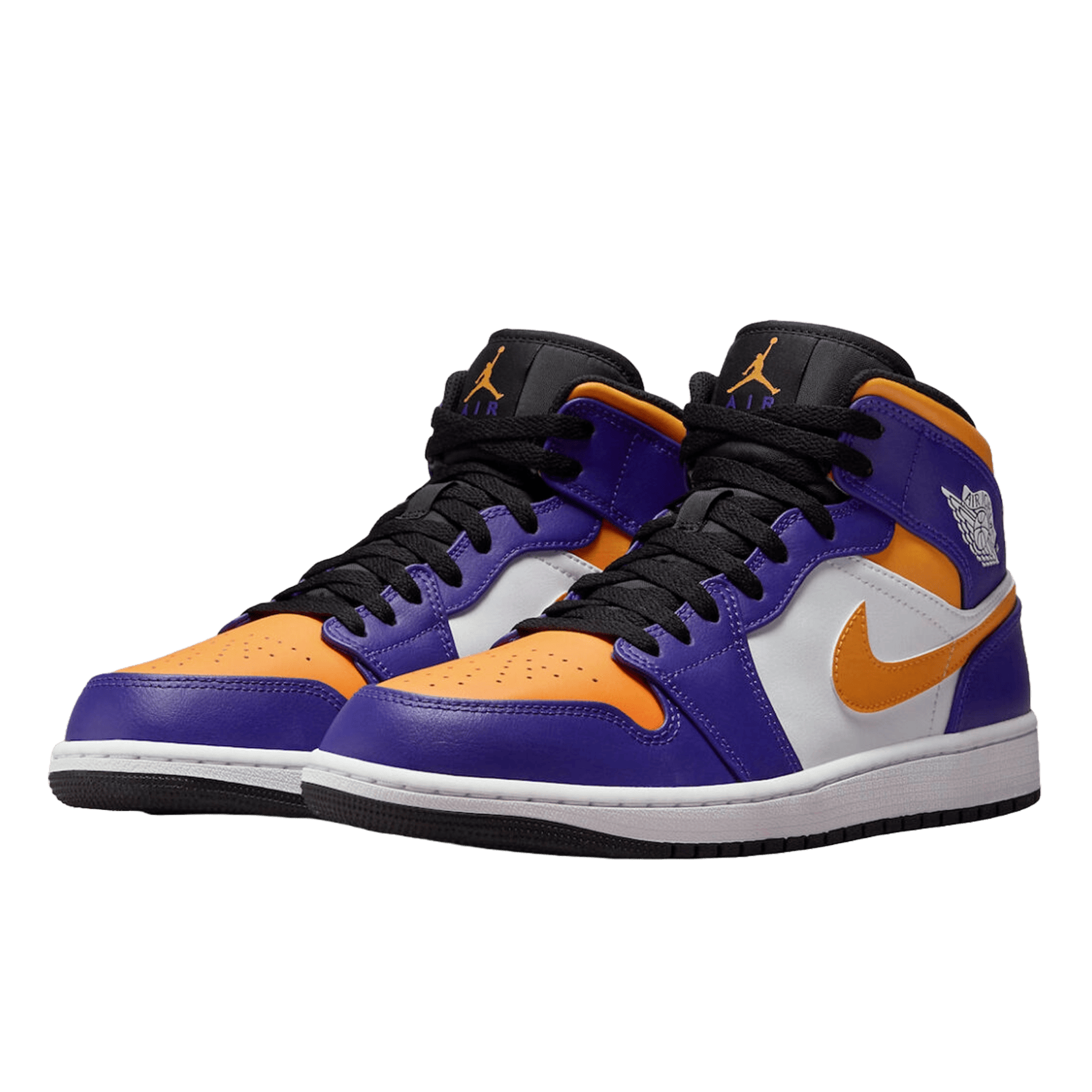 Nike Air Jordan 1 Mid Lakers (2022) Side