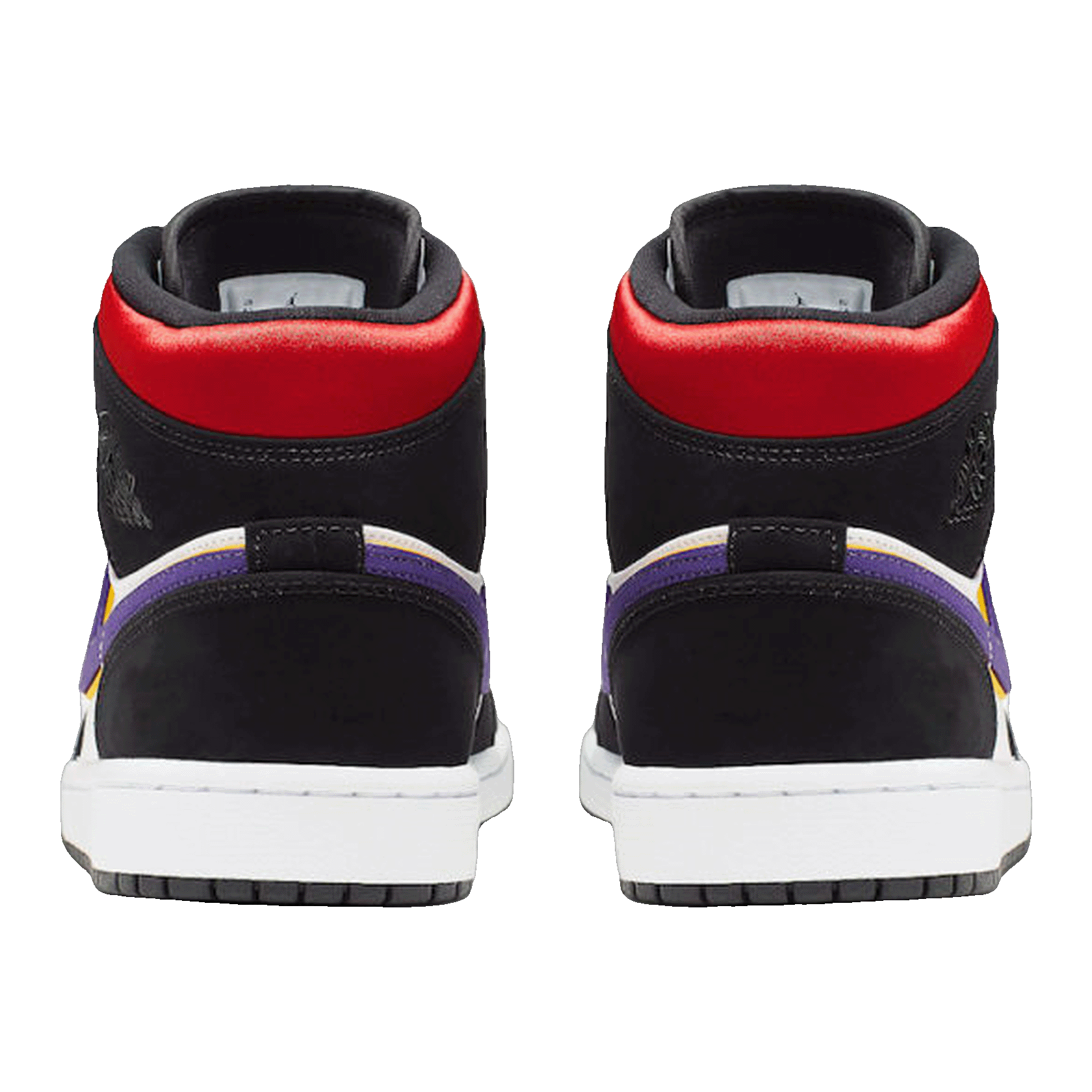Nike Air Jordan 1 Mid Lakers Top 3 Back