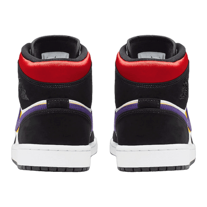 Nike Air Jordan 1 Mid Lakers Top 3 Back