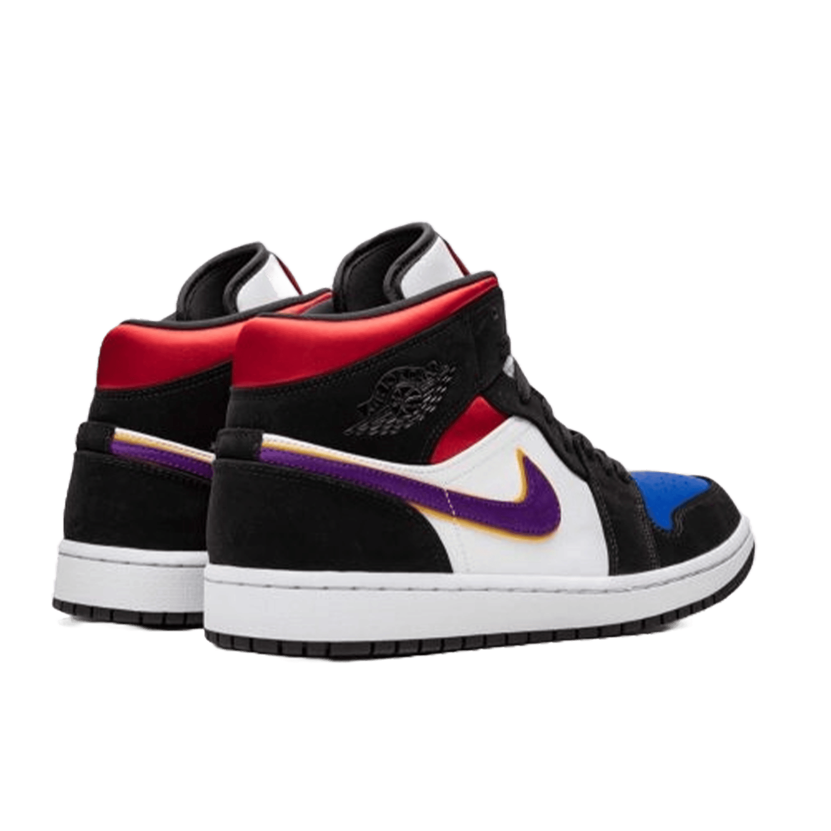 Nike Air Jordan 1 Mid Lakers Top 3 (GS) Back