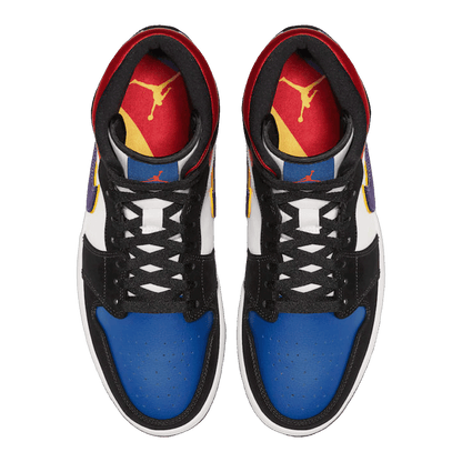 Nike Air Jordan 1 Mid Lakers Top 3 Oben