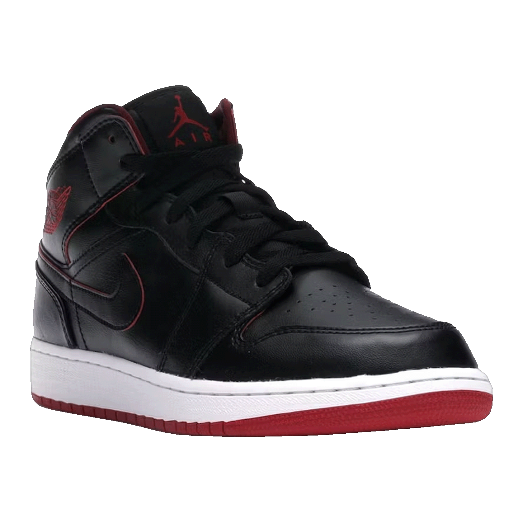 Nike Air Jordan 1 Mid Lance Mountain Bred (GS) Side