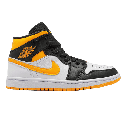 Nike Air Jordan 1 Mid Laser Orange Black (W)