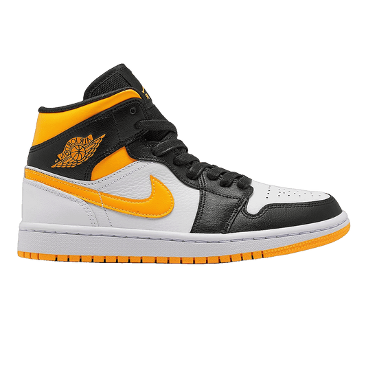Nike Air Jordan 1 Mid Laser Orange Black (W)