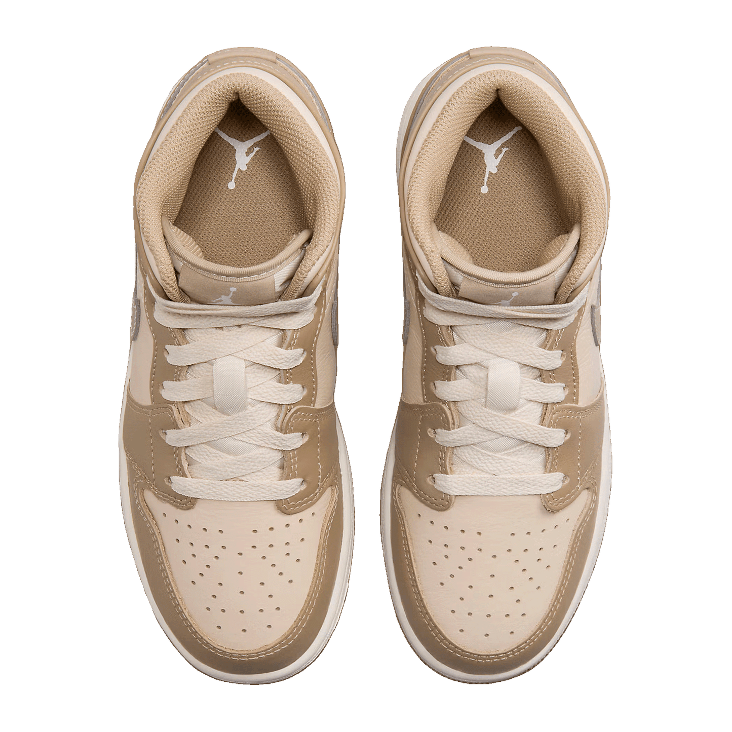 Nike Air Jordan 1 Mid Legend Brown (GS) Oben