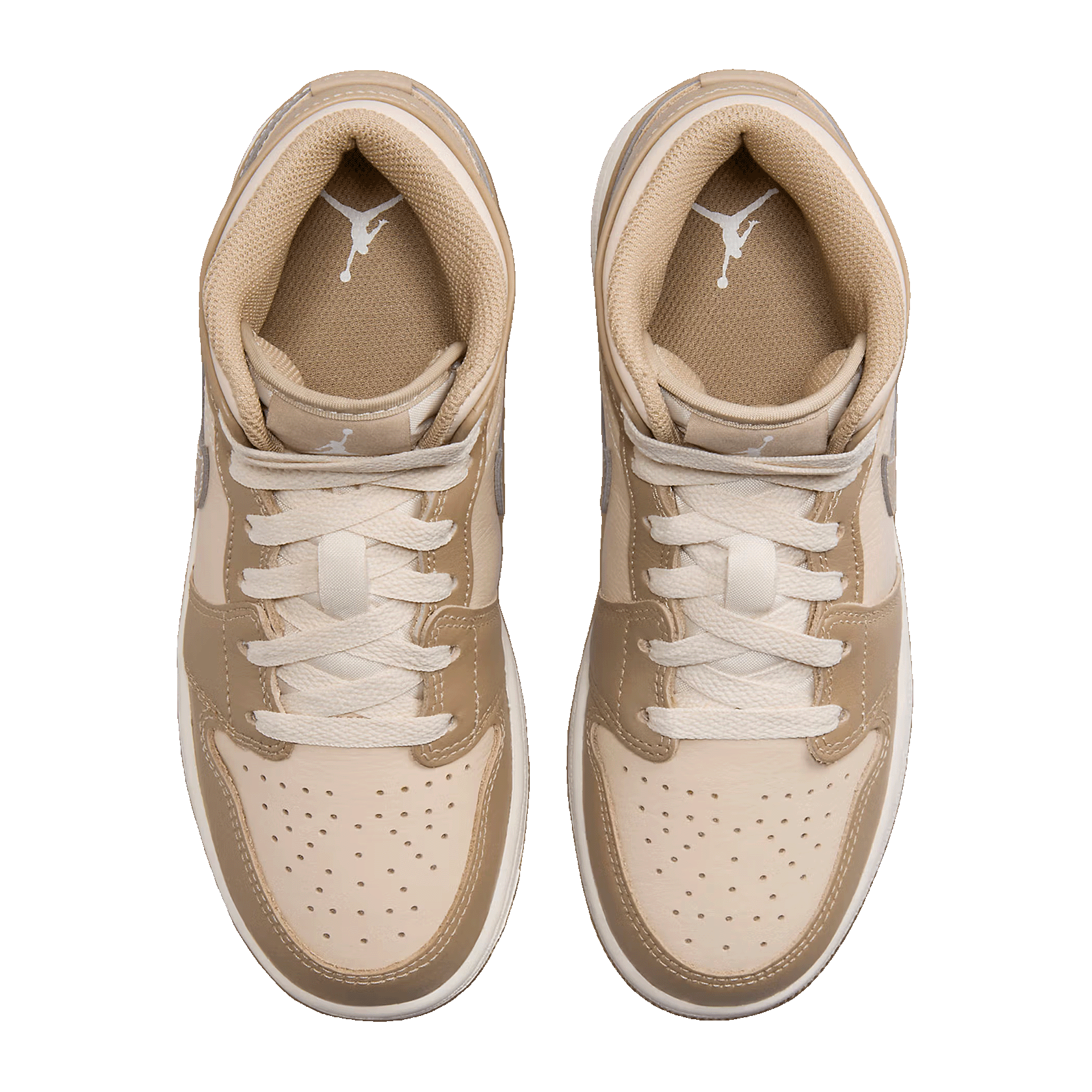 Nike Air Jordan 1 Mid Legend Brown (GS) Oben