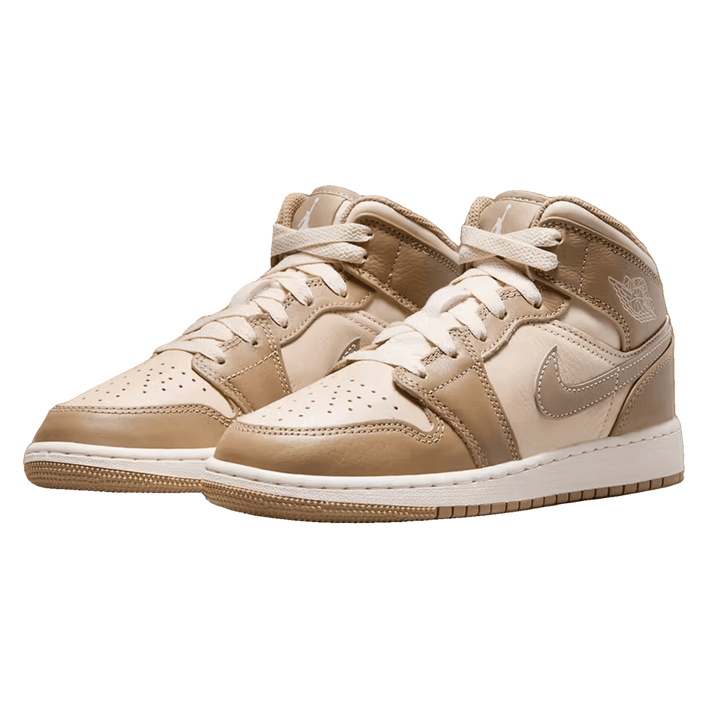 Nike Air Jordan 1 Mid Legend Brown (GS) Side