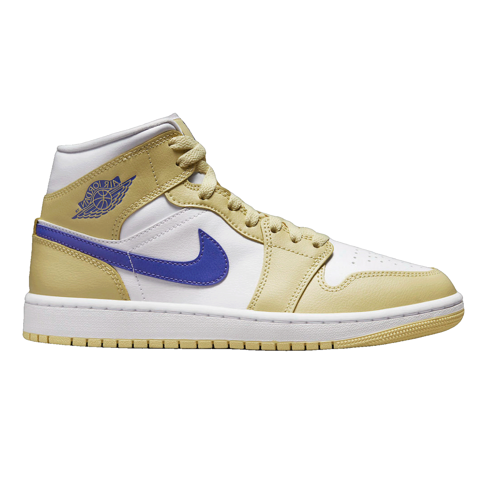 Nike Air Jordan 1 Mid Lemon Wash Lapis (W)