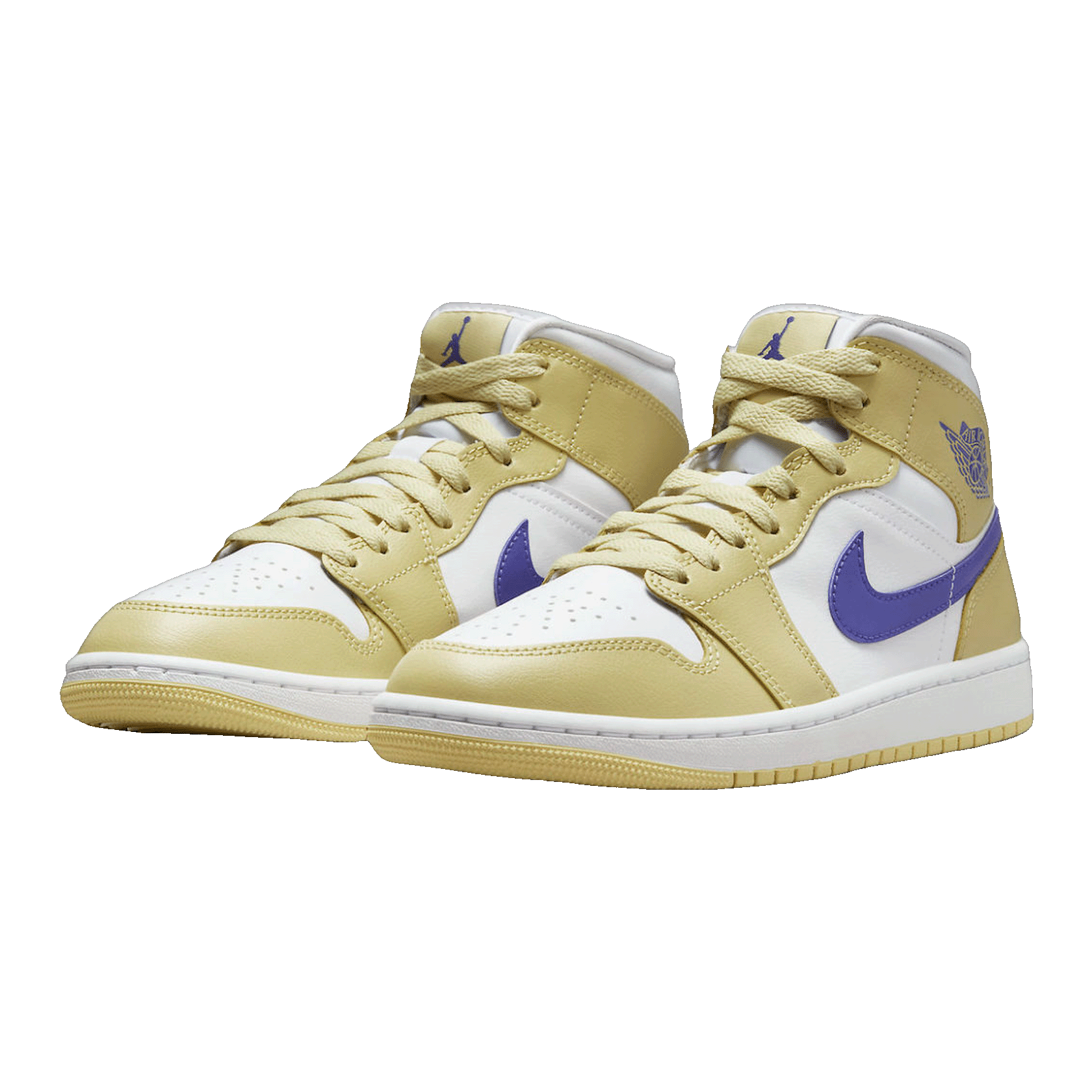 Nike Air Jordan 1 Mid Lemon Wash Lapis (W) Side