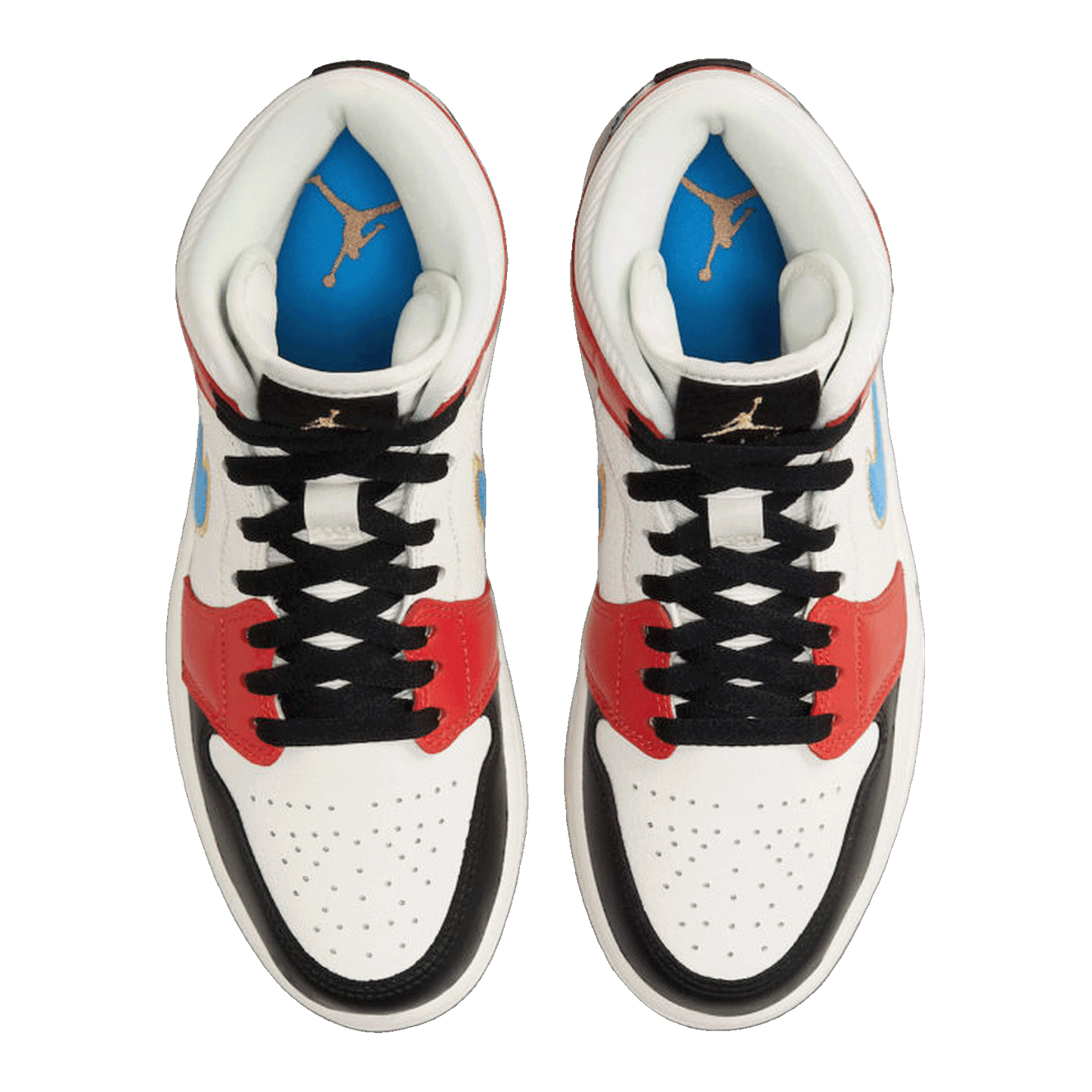 Nike Air Jordan 1 Mid Let(Her)Man (W) Oben