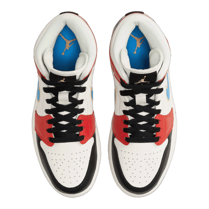 Nike Air Jordan 1 Mid Let(Her)Man (W) Oben