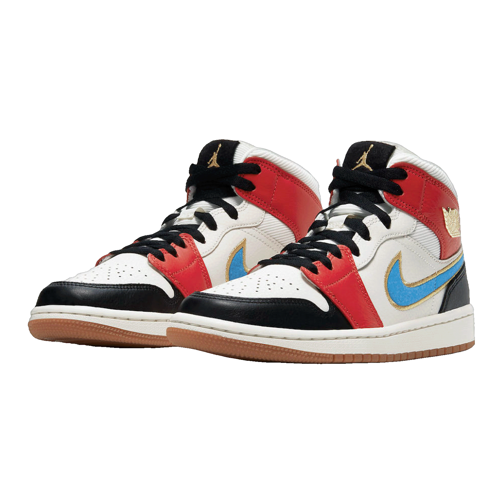 Nike Air Jordan 1 Mid Let(Her)Man (W) Side