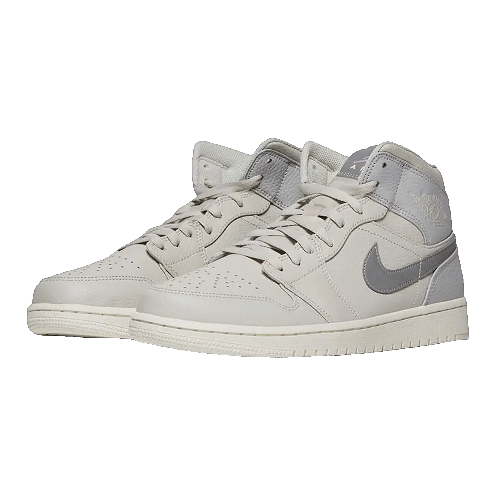 Nike Air Jordan 1 Mid Light Bone Side