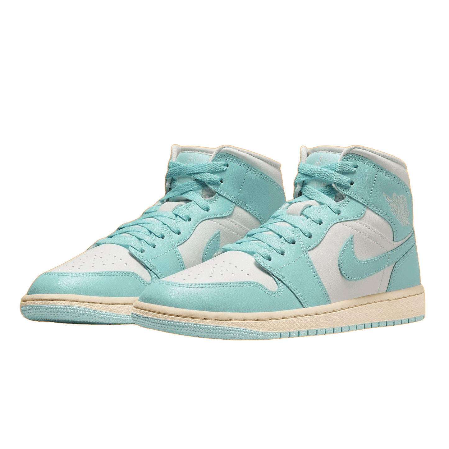 Nike Air Jordan 1 Mid Light Dew (W) Side