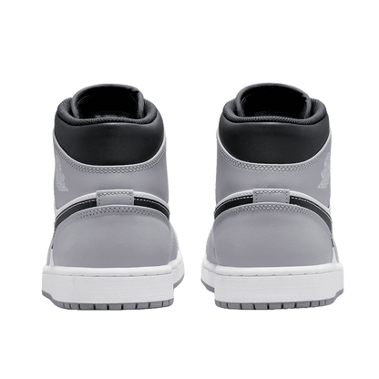 Nike Air Jordan 1 Mid Light Smoke Grey Anthracite Back