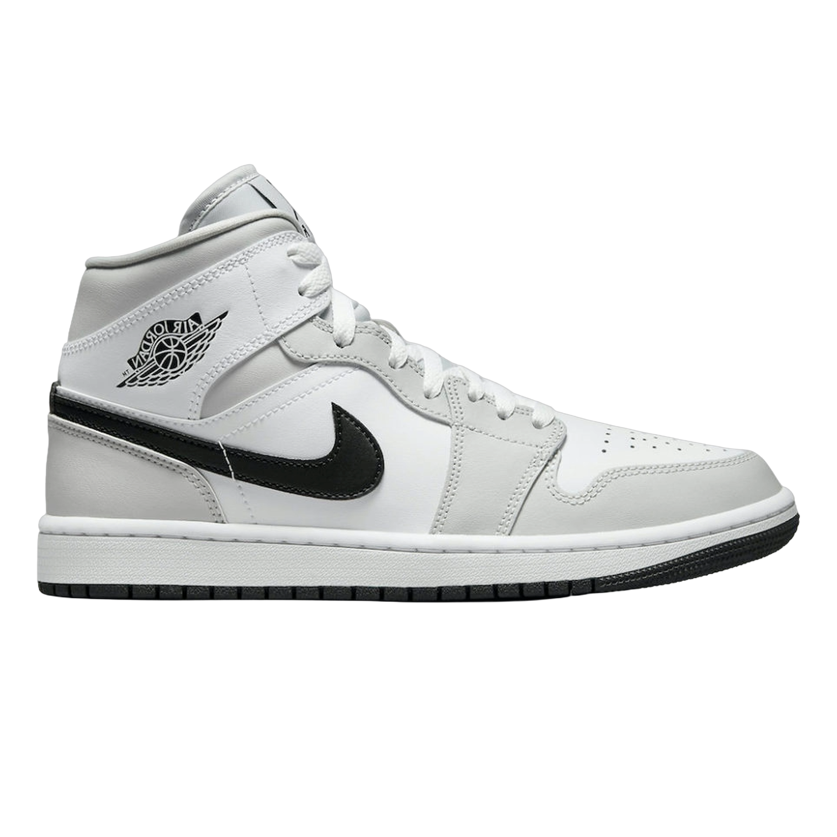 Nike Air Jordan 1 Mid Light Smoke Grey (W)  BQ6472-015