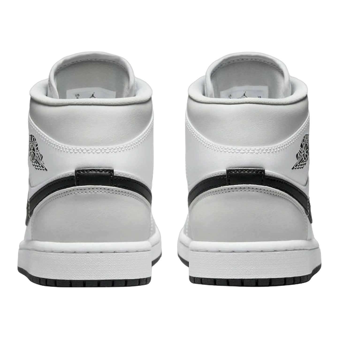 Nike Air Jordan 1 Mid Light Smoke Grey (W) back BQ6472-015
