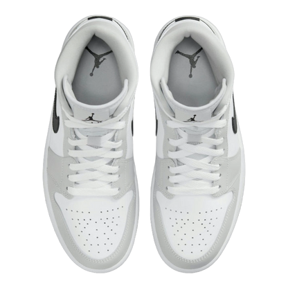 Nike Air Jordan 1 Mid Light Smoke Grey (W) Oben BQ6472-015