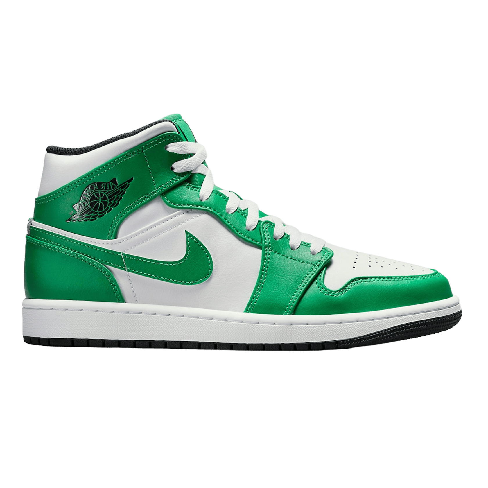 Nike Air Jordan 1 Mid Lucky Green