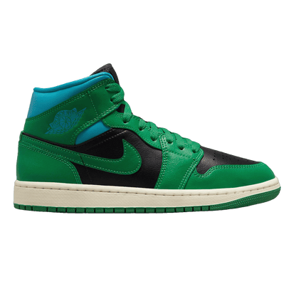 Nike Air Jordan 1 Mid Lucky Green Aquatone (W)