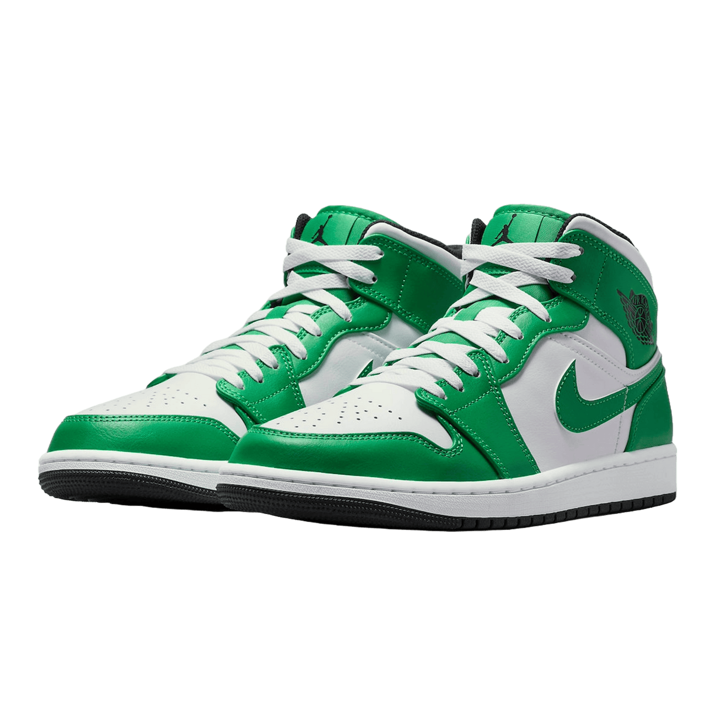 Nike Air Jordan 1 Mid Lucky Green Side