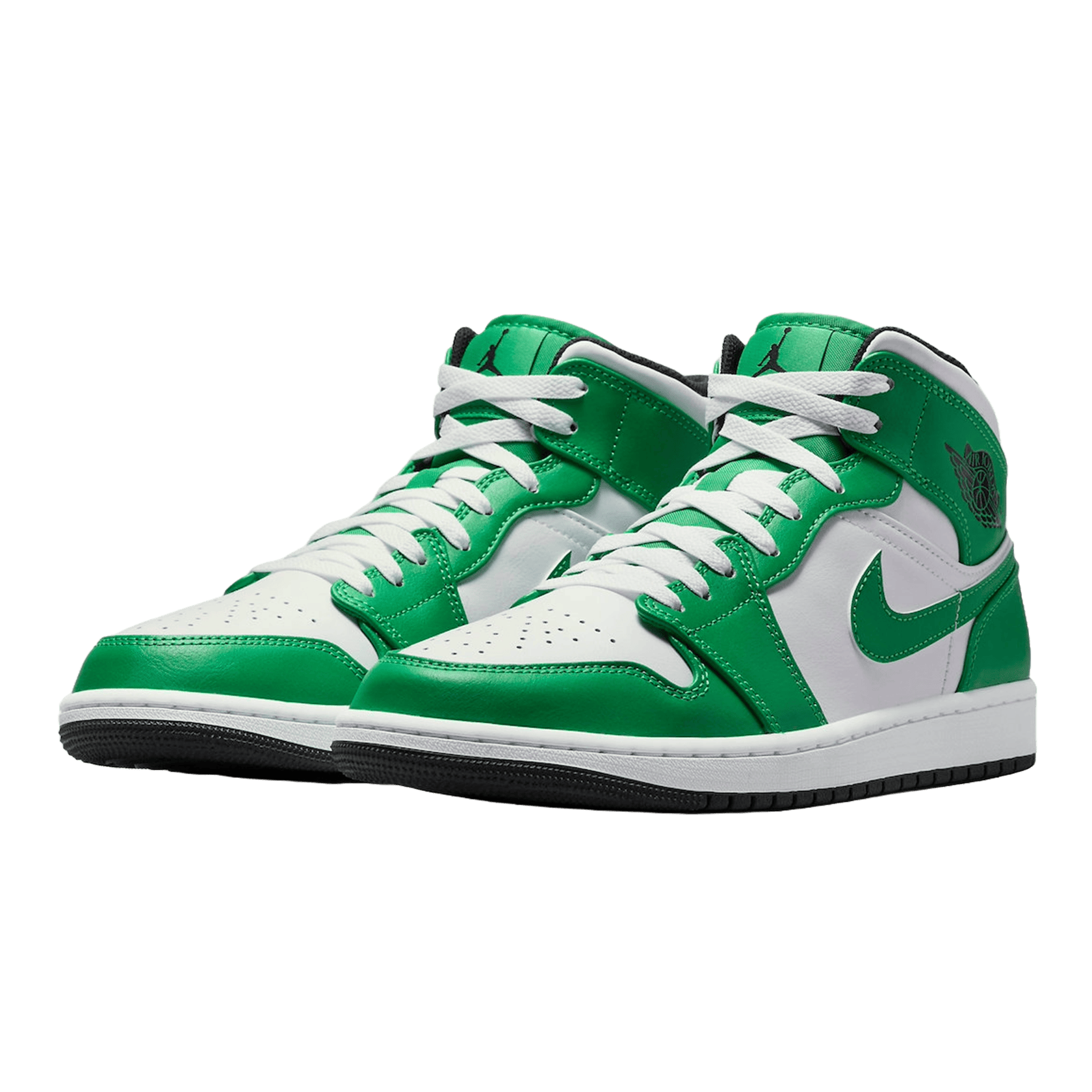 Nike Air Jordan 1 Mid Lucky Green Side