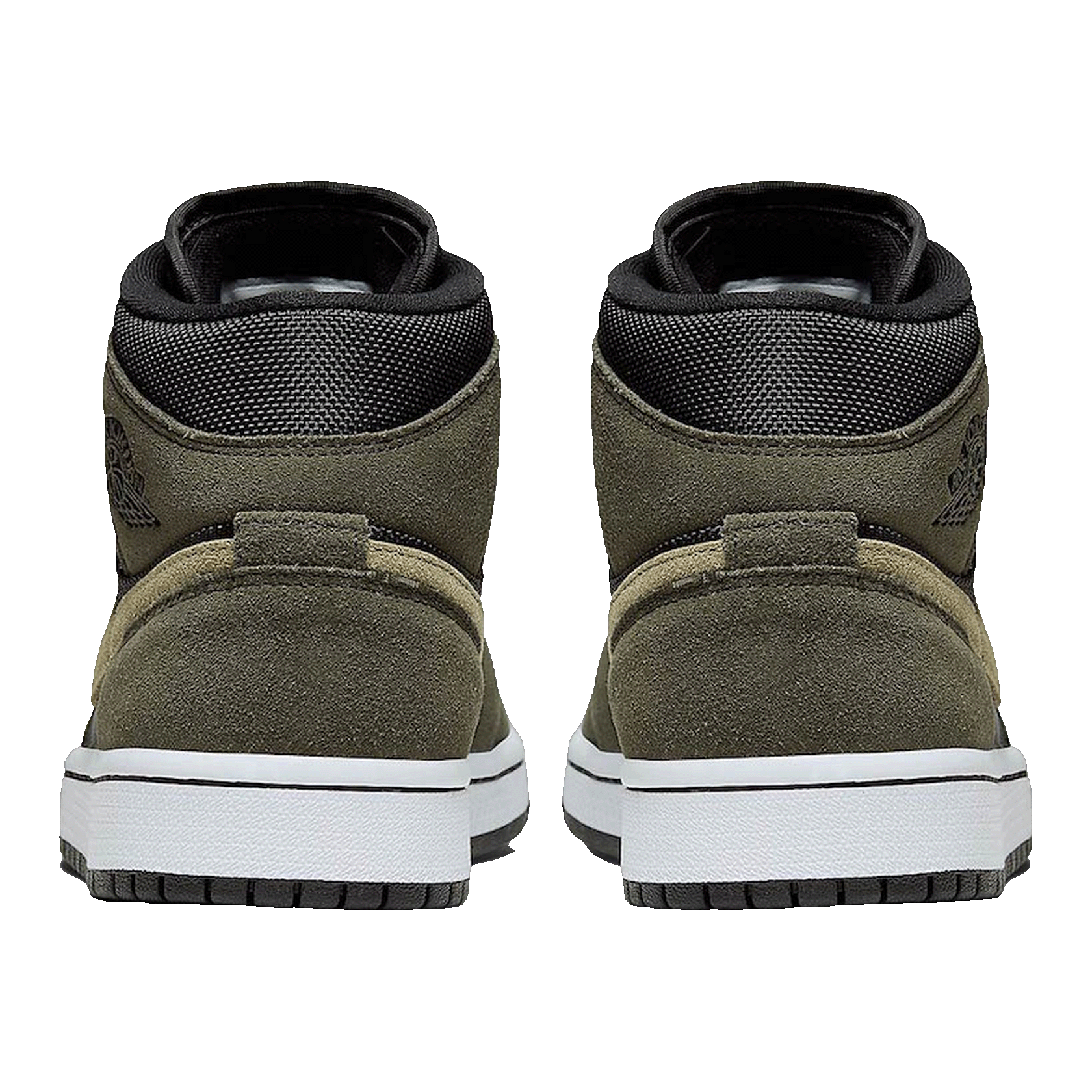 Nike Air Jordan 1 Mid Military Drab (W) Back