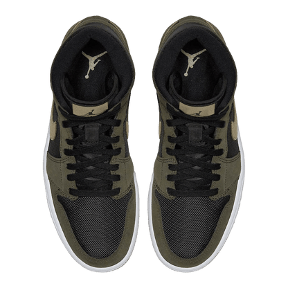 Nike Air Jordan 1 Mid Military Drab (W) Oben