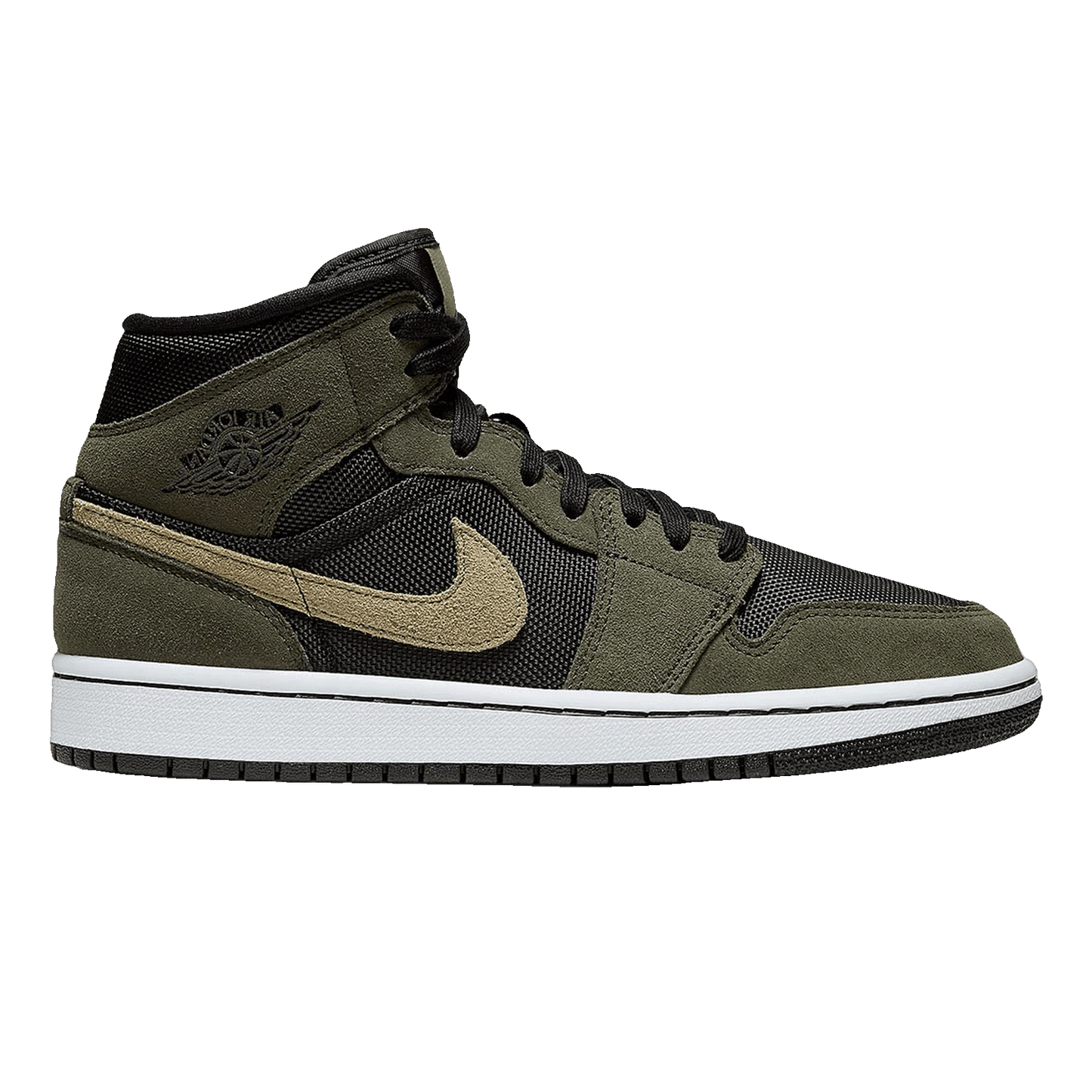 Nike Air Jordan 1 Mid Military Olive (W)