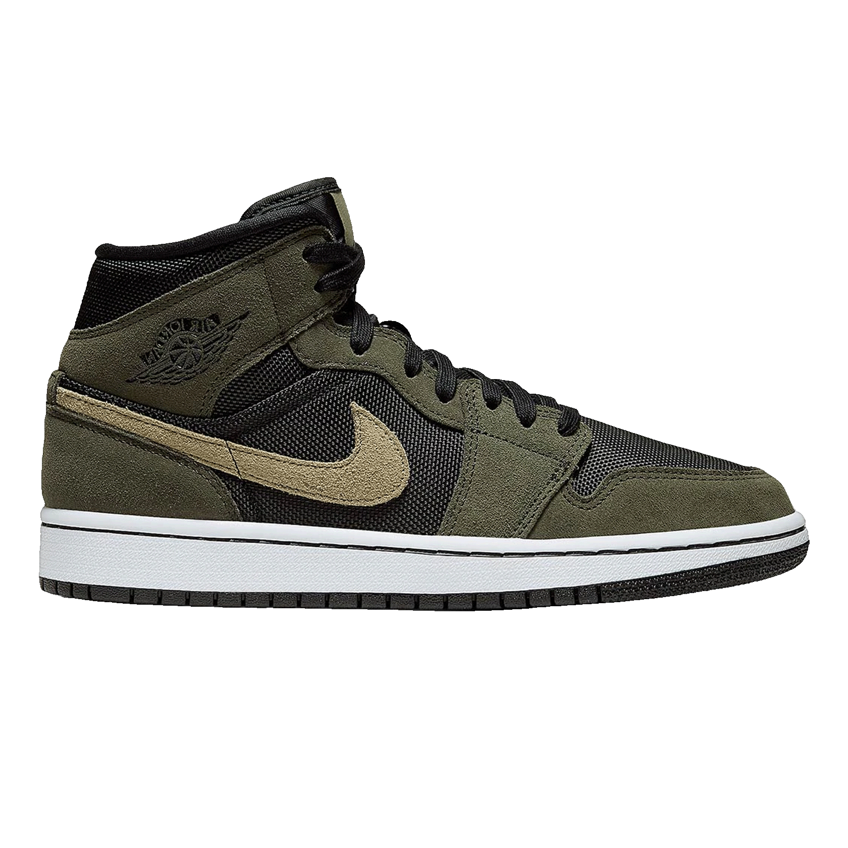 Nike Air Jordan 1 Mid Military Olive (W)