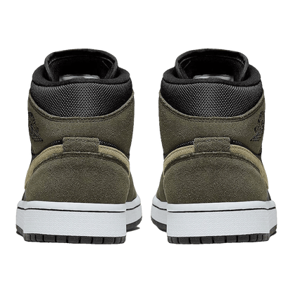 Nike Air Jordan 1 Mid Military Olive (W) Back