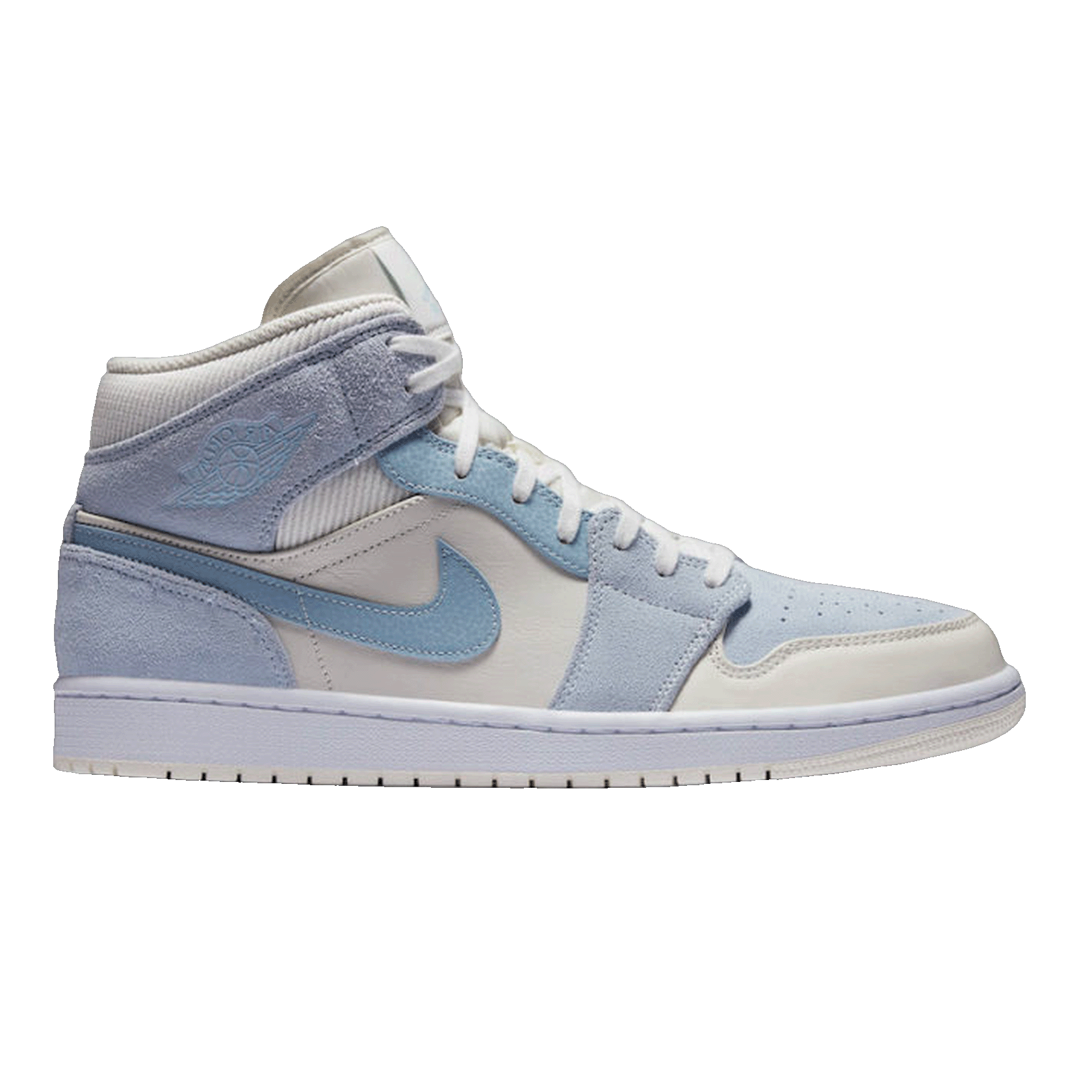 Nike Air Jordan 1 Mid Mixed Textures Blue