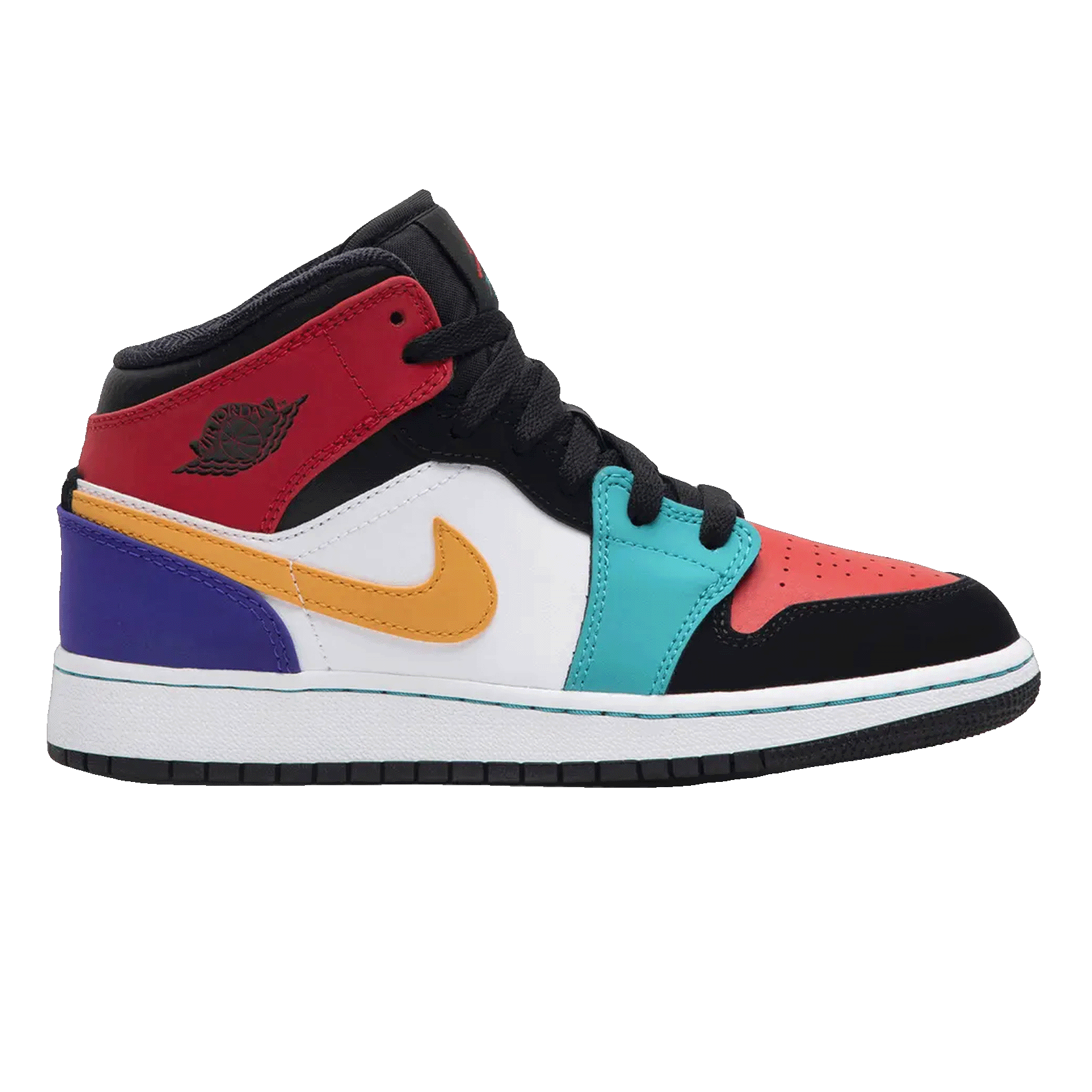 Nike Air Jordan 1 Mid Multi-Color (GS)