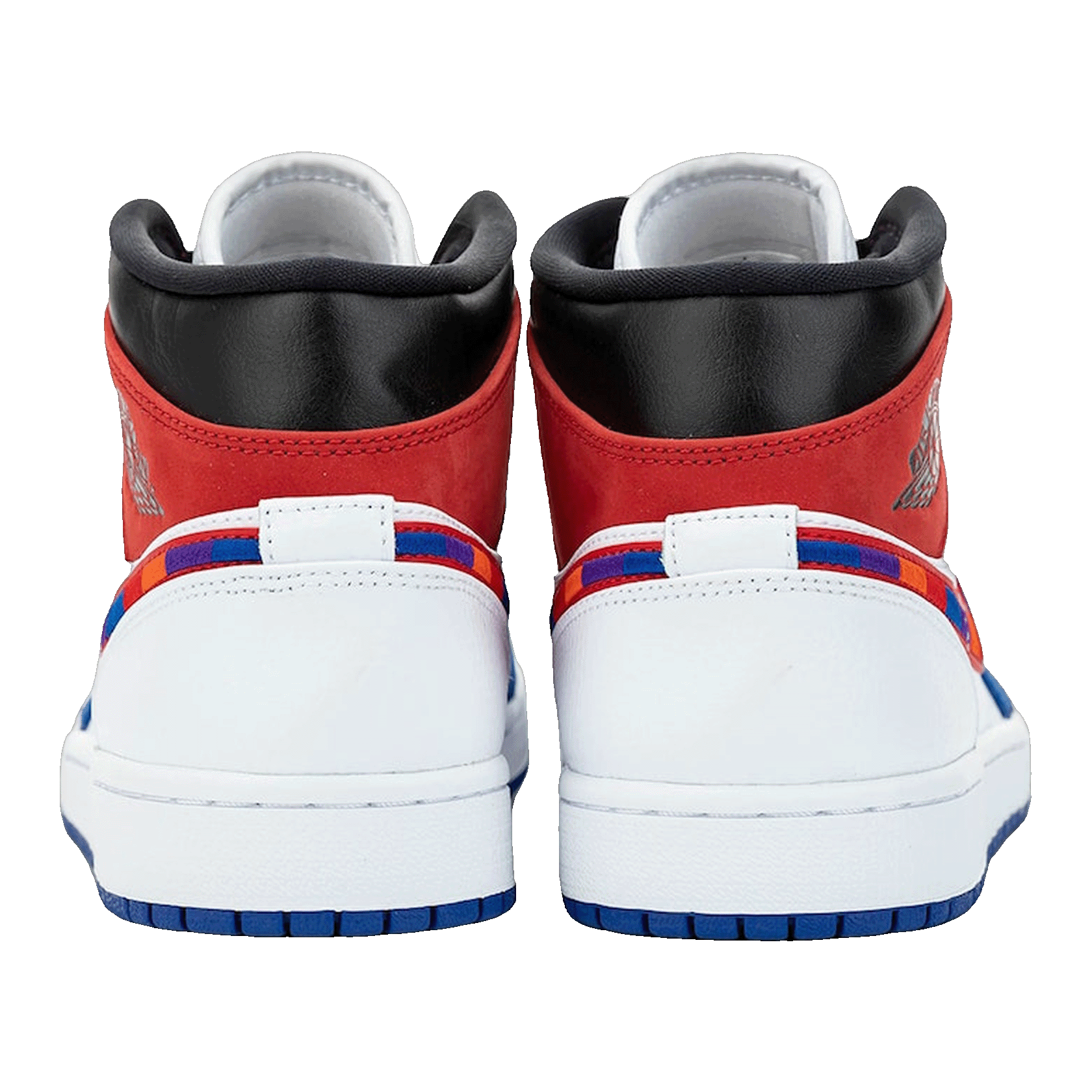 Nike Air Jordan 1 Mid Multi-Color Swoosh Back