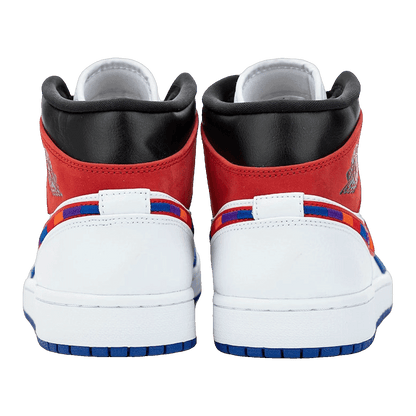 Nike Air Jordan 1 Mid Multi-Color Swoosh Back