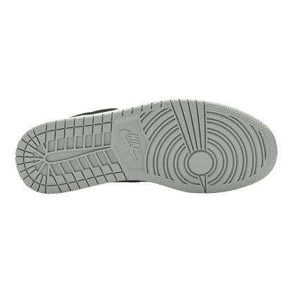 Nike Air Jordan 1 Mid Multi-Color Swoosh Black (GS) Sohle