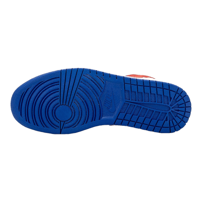 Nike Air Jordan 1 Mid Multi-Color Swoosh Sohle