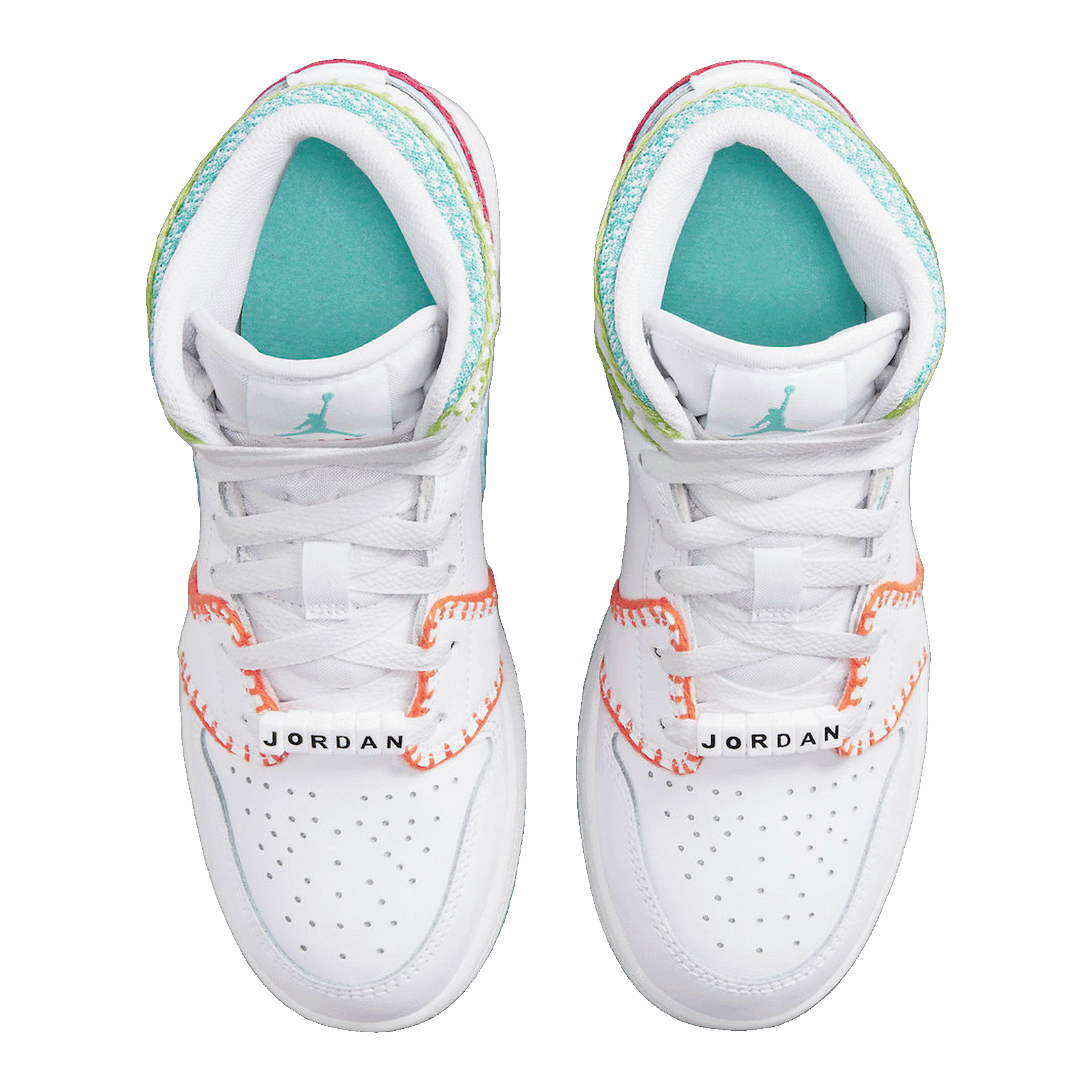 Nike Air Jordan 1 Mid Multi Knit (GS) Oben